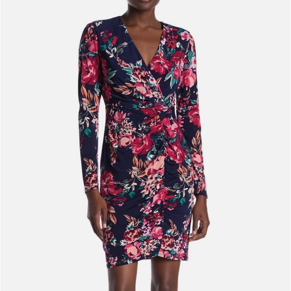 NWT Tash + Sophie Floral Jersey Dress